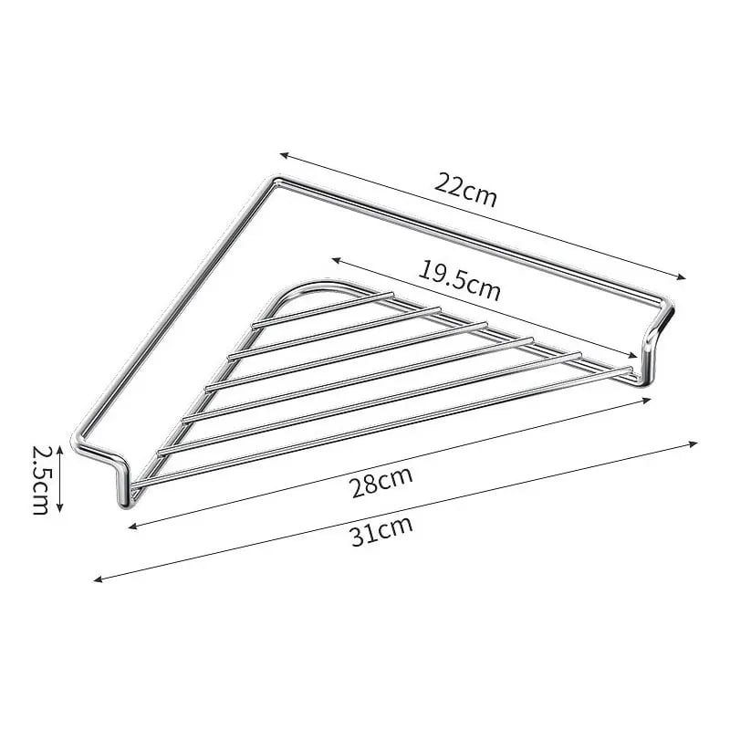 🔥Last Day BUY 1 GET 1 FREE🔥 Corner Sink Draining Shelf with Open Wire Rack Design