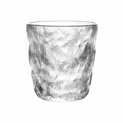 Glacier Textured Glass Cup