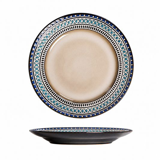Wide Rim Plate