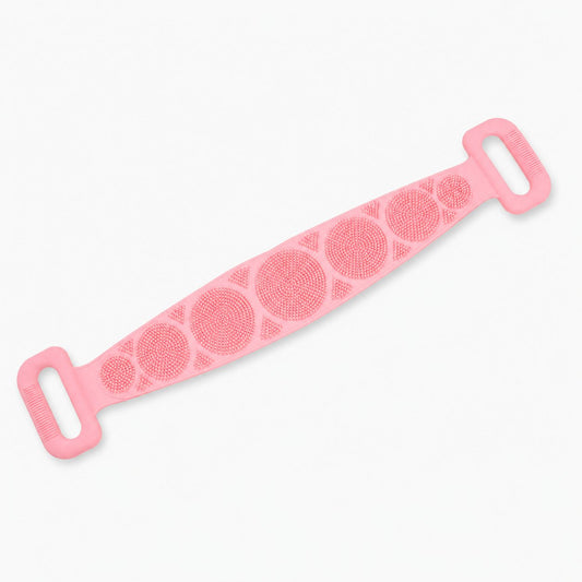 🎁 50% OFF Bath Care Gift – Long Silicone Back Scrubber for Men & Women - Pink / Buy 1