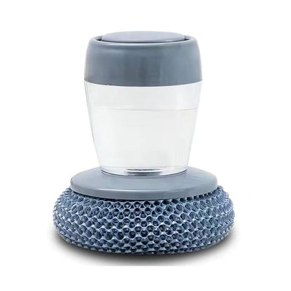 ✨Soap Dispensing Palm Kitchen Brush | Mess-Free Cleaning!