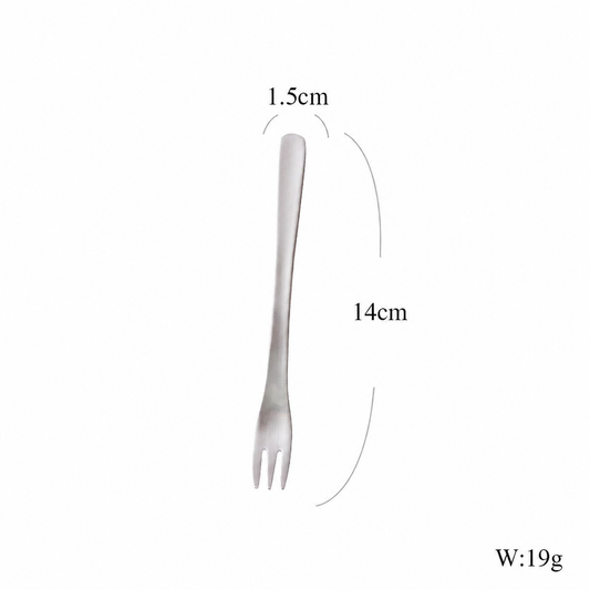 Japanese Stainless Steel Dessert Fork