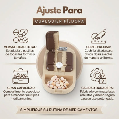 Organizador y picador de pastillas💊