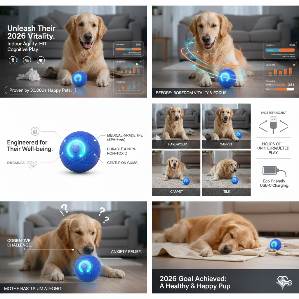 🐶Ring in 2026 with a Happy, Active Pup! 🎆