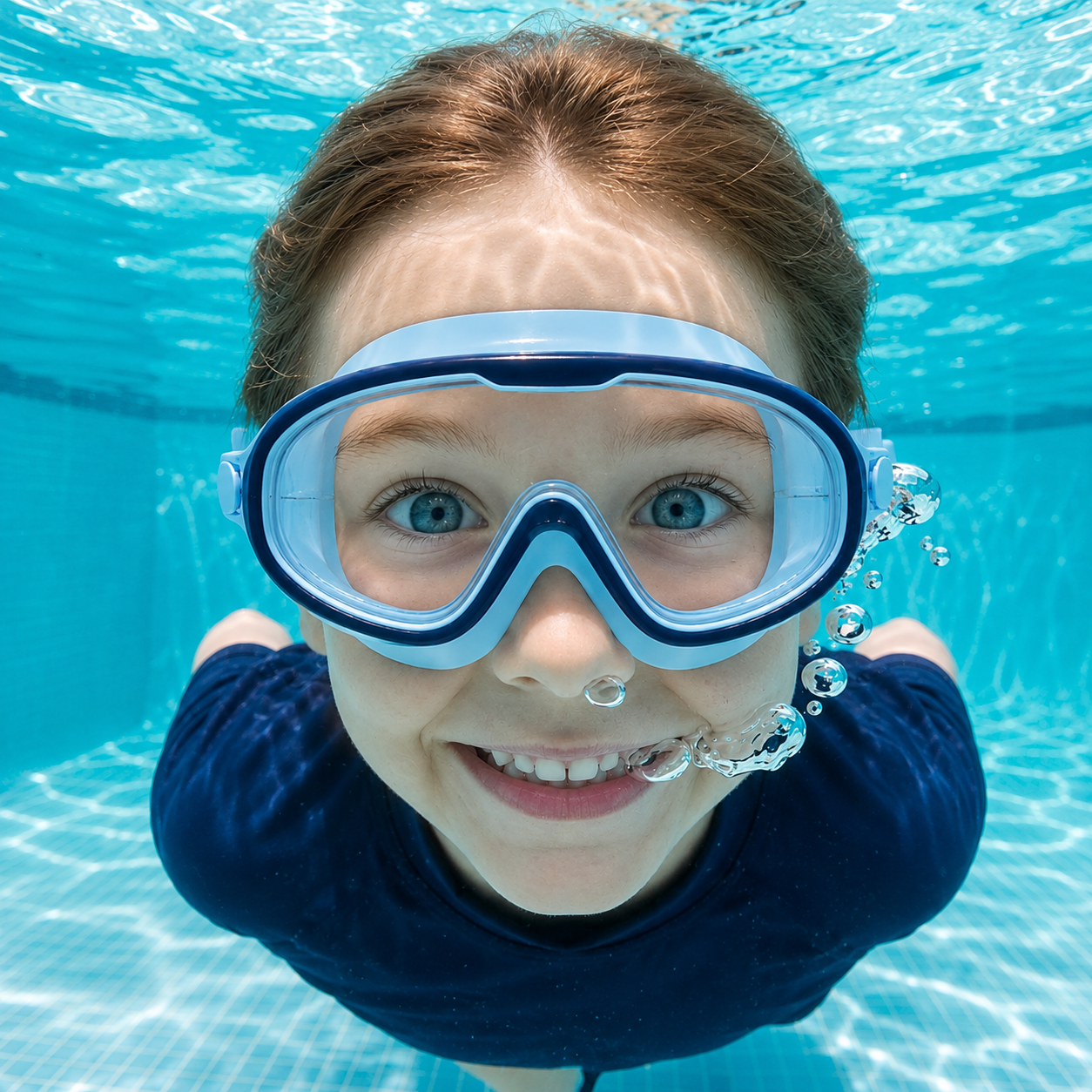 🔥 Leak-Proof Anti-Fog Swim Goggles – No Hair Pulling, Just Clear Comfortable Swimming