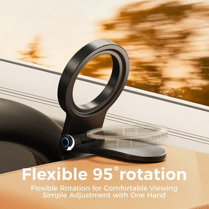 🔥Buy More Save More🔥Magnetic Car Phone Mount, Hands Free Cell Phone Holder Clip Max 95° Adjustable Car Phone Holder