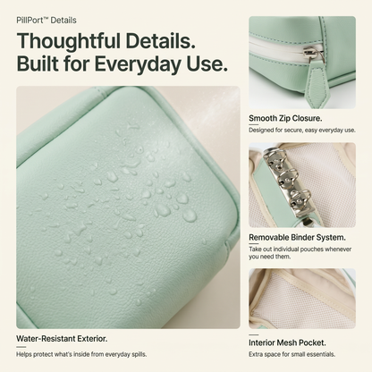 ✨Smart Weekly Organizer，Jewelry Organizer Bag，The Perfect Gift for Family and Friends